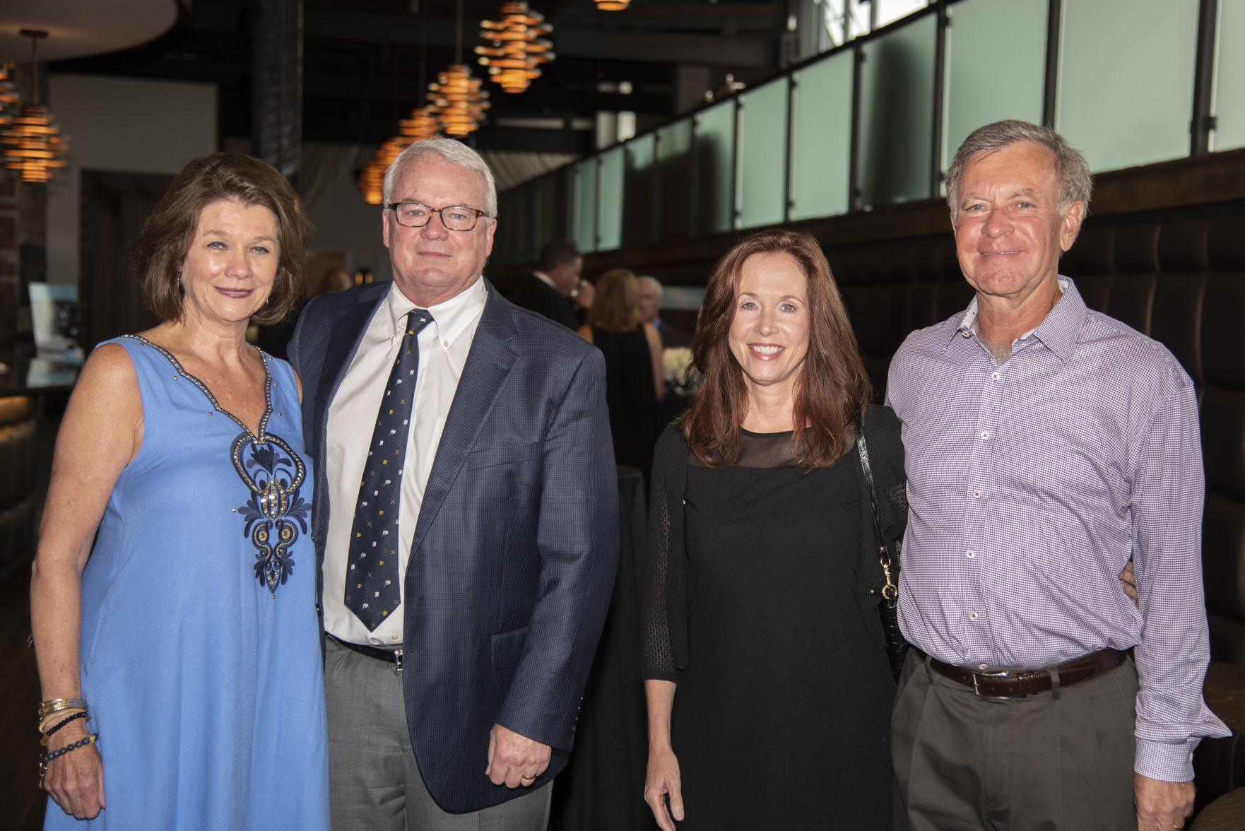 Celeste and John Kennedy, Amy and Jeffrey Call